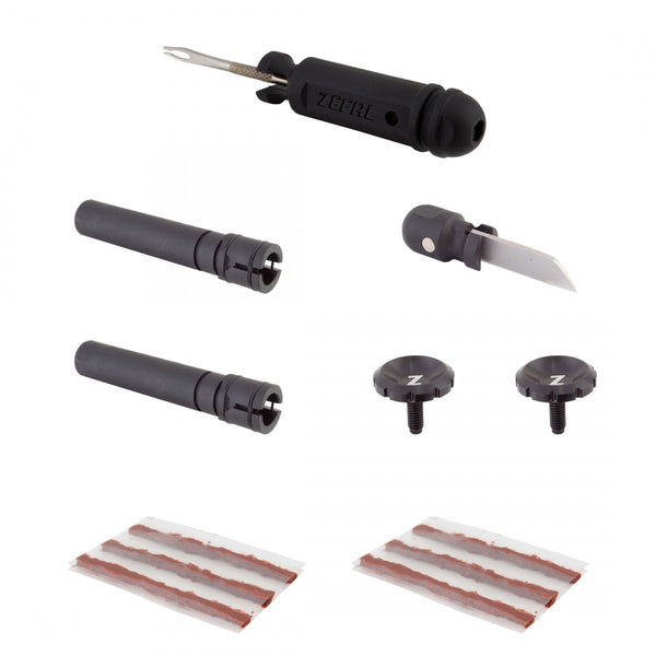 PATCH KIT ZEFAL Z BAR PLUGS TUBELESS REPAIR KIT BLACK