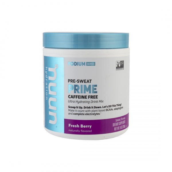 NUUN ELECTROLYTE PRIME FRESH BERRY CAFFEINE FREE 9oz CANISTER