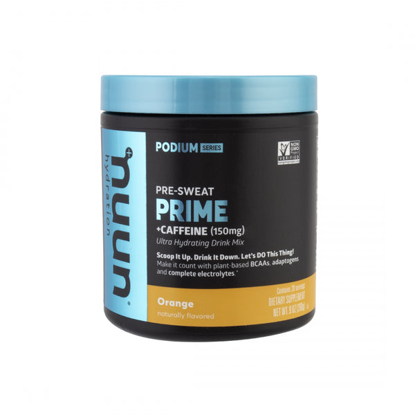 NUUN ELECTROLYTE PRIME ORANGE CAFFINATED 9oz CANISTER