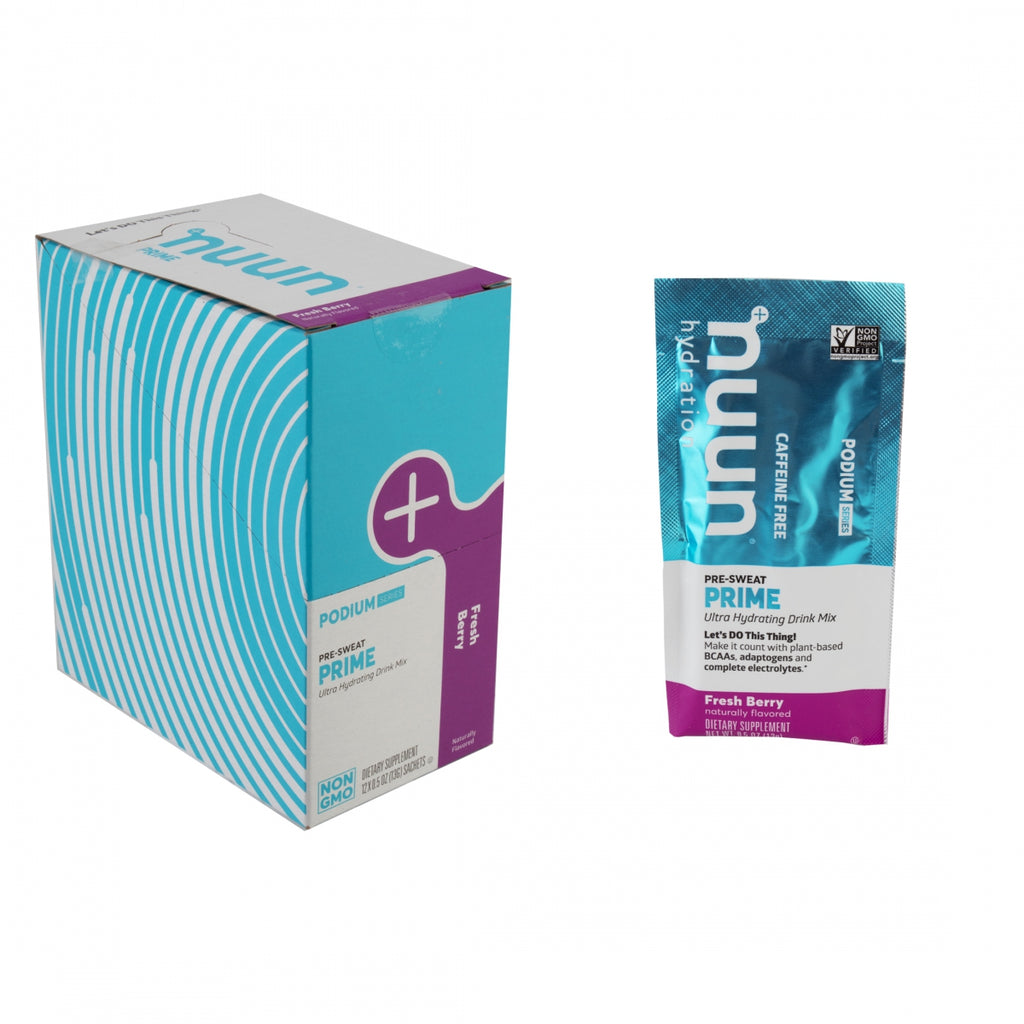 NUUN ELECTROLYTE PRIME FRESH BERRY CAFFEINE FREE BXof12