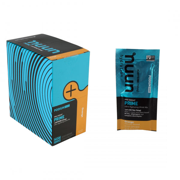 NUUN ELECTROLYTE PRIME ORANGE CAFFINATED BXof12