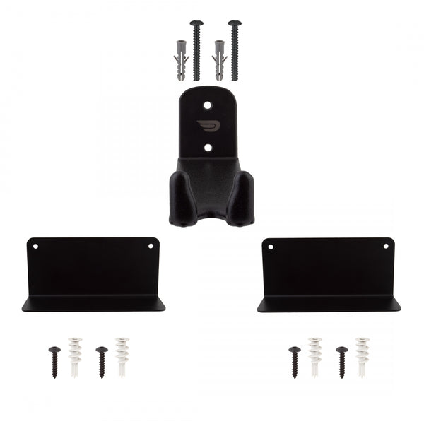 PURE PITCHED WALL RACK BLACK