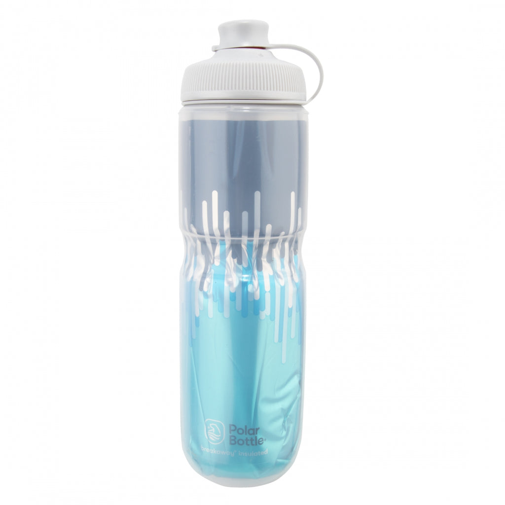 POLAR BREAKAWAY MUCK INSULATED 24oz ZIPPER SLATE-BU/TURQ