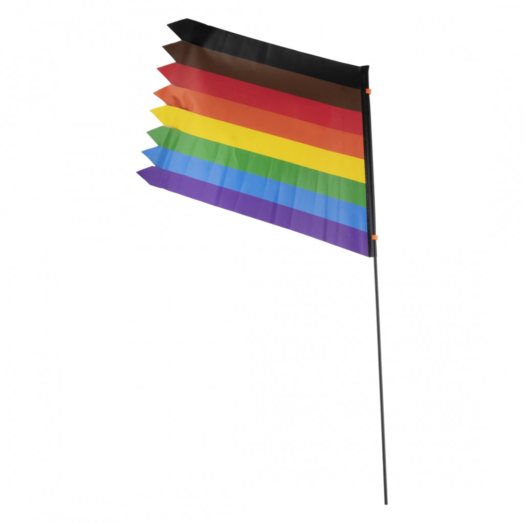 2pc SUN SKR 72in RAINBOW FLAG