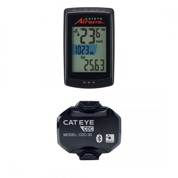 CATEYE CC-GPS100 AIR GPS WIRELESS  w/CADENCE SENSOR BLACK
