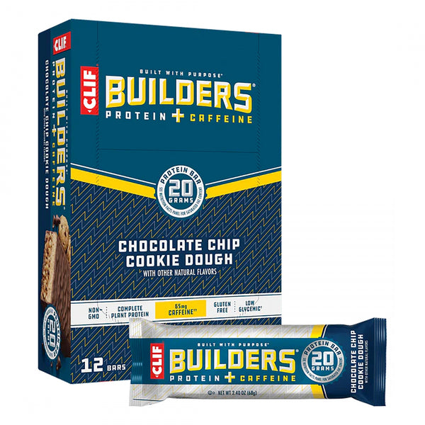 CLF BUILDERS BAR CHOC CHIP COOKIE DOUGH BXof12