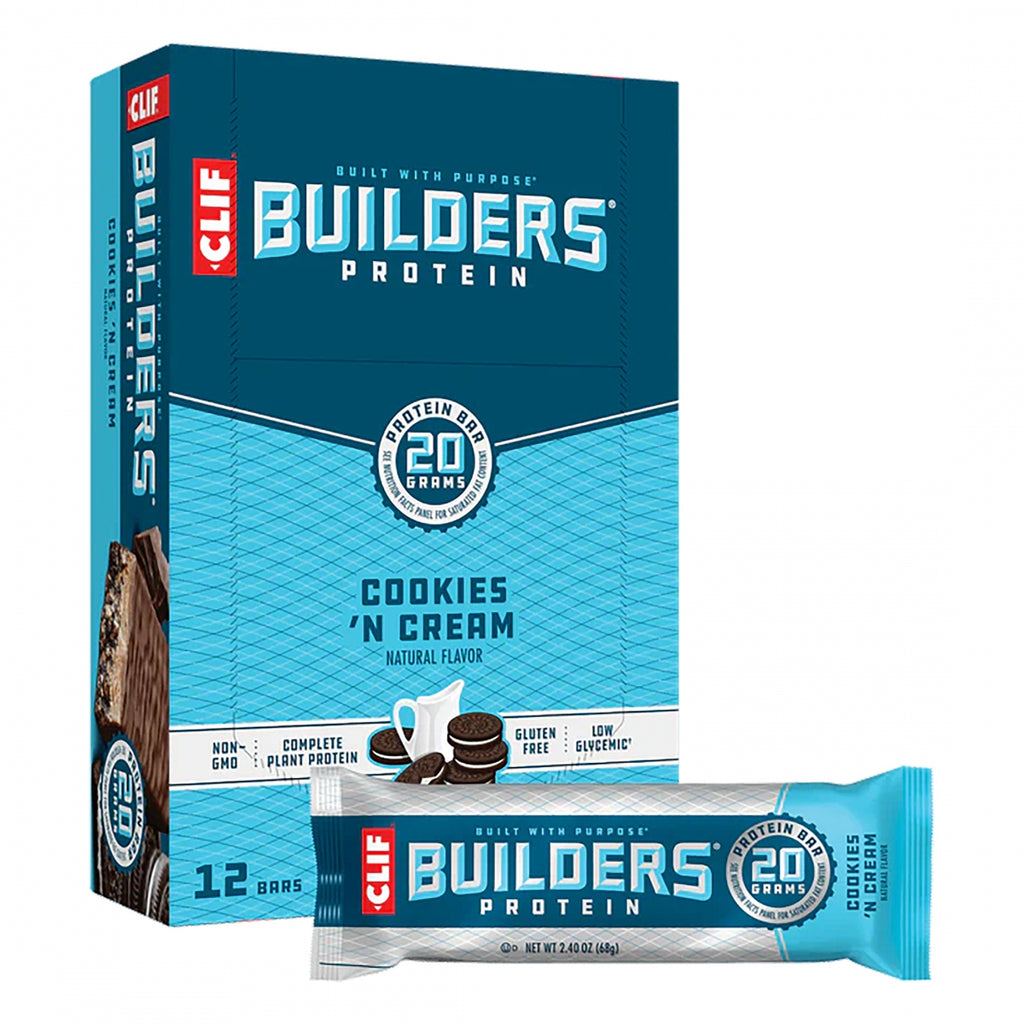 CLF BUILDERS BAR COOKIES N CRM BXof12