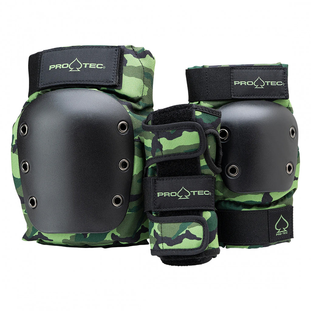 PROTEC STREET JR ELBO/KNE/WRST Y-SM CAMO
