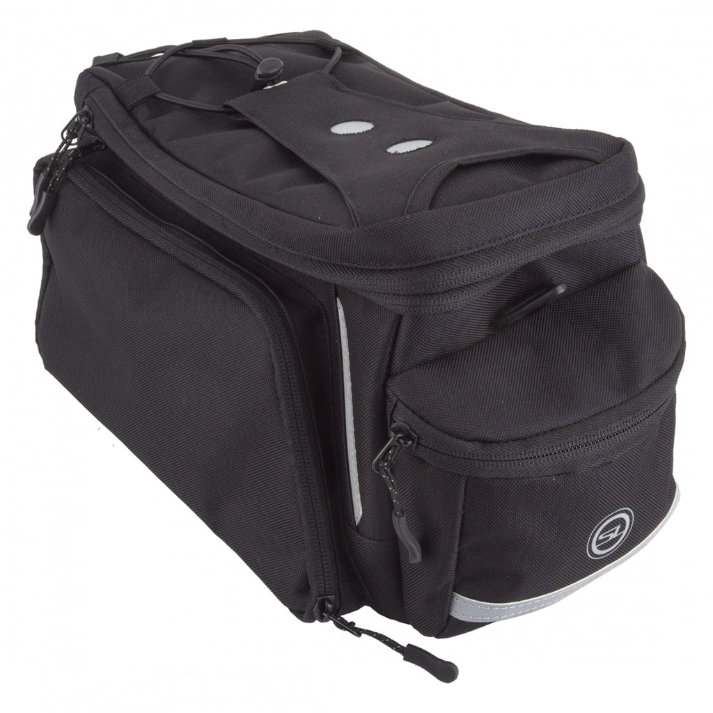 SUNLITE RACKPACK MEDIUM w/SIDE-POCKETS  BLACK (P)