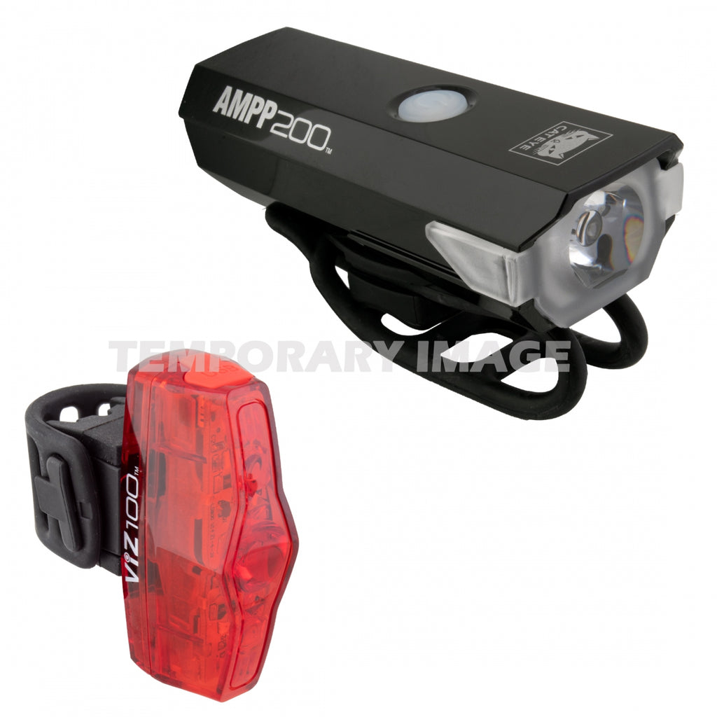CATEYE HL-EL042RC TL-LD800B AMPP200/VIZ100 COMBO BLACK (P)