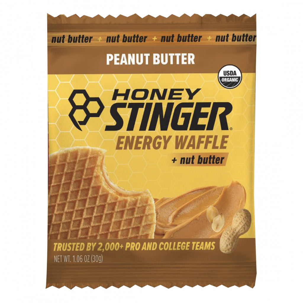 HS WAFFLE ORGANIC PEANUT BUTTER BXof12
