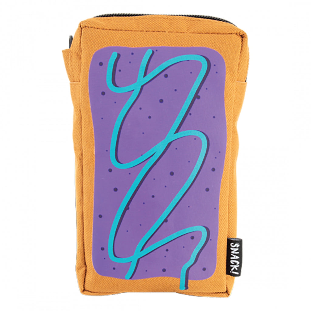 SNACK POUCH TOP TART BRN (P)