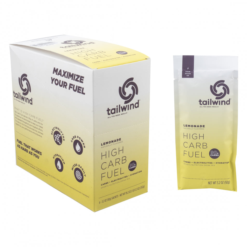 TAILWIND HIGH CARB FUEL LEMONADE BXof6 SS