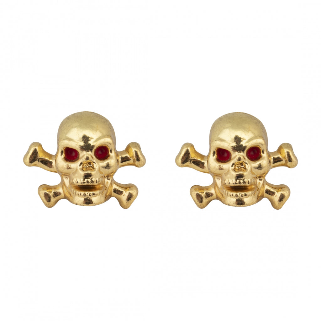 TRIKTOPZ SKULL/BONE GOLD 1pr/PK