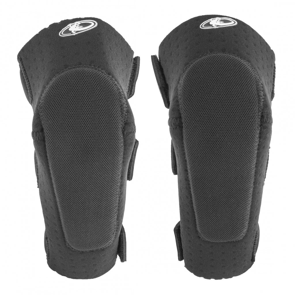 LIZARD ELBOW GUARDS SOFT YOUTH BLACK