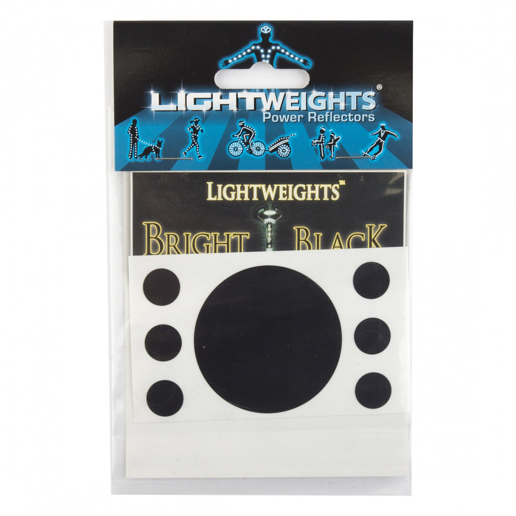 LIGHTWEIGHTS SAFETY DOTS 7p BLACK