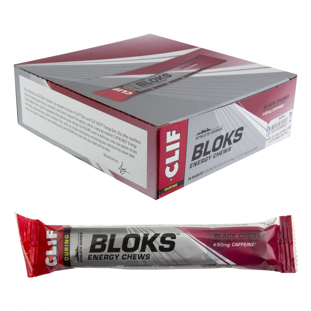 CLF BLOK BK-CHRY w/CAFENE BXof18