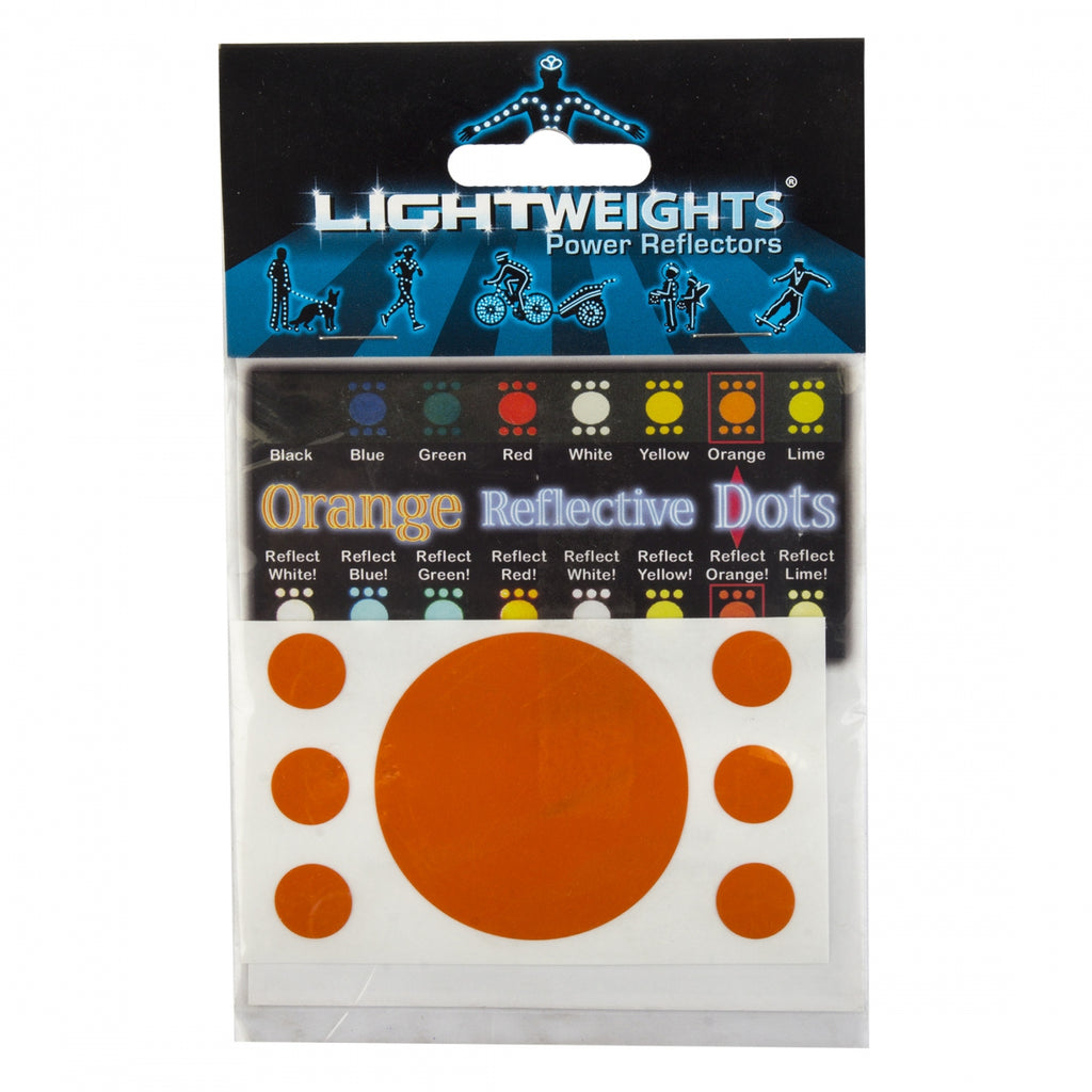 LIGHTWEIGHTS SAFETY DOTS 7pc ORG