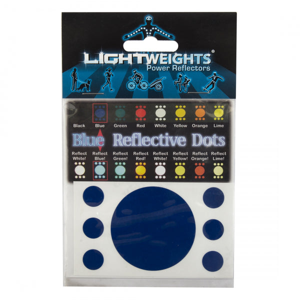 LIGHTWEIGHTS SAFETY DOTS 7pc BLU