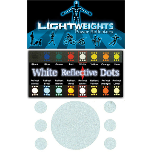 LIGHTWEIGHTS SAFETY DOTS 7pc WHT