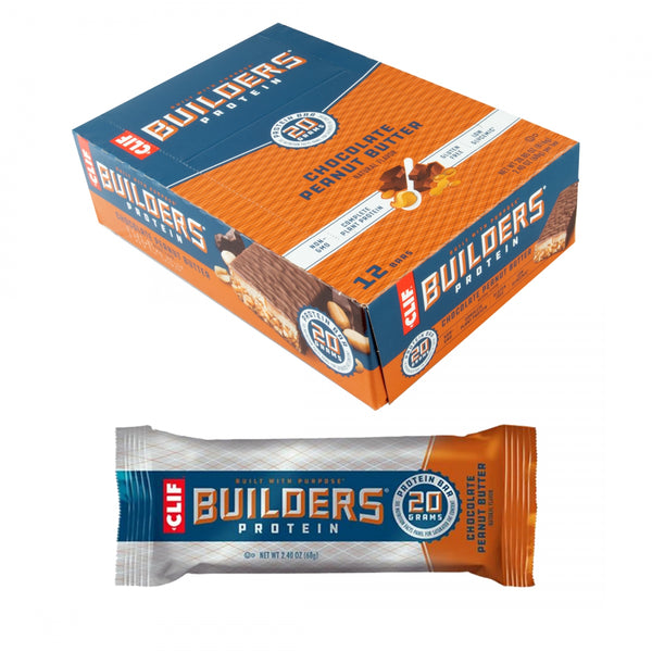 CLF BUILDERS BAR CHOC PNUT BUTTER BXof12